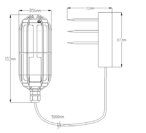 Seeed Studio Capteurs de température et EC VWC sans fil SenseCAP